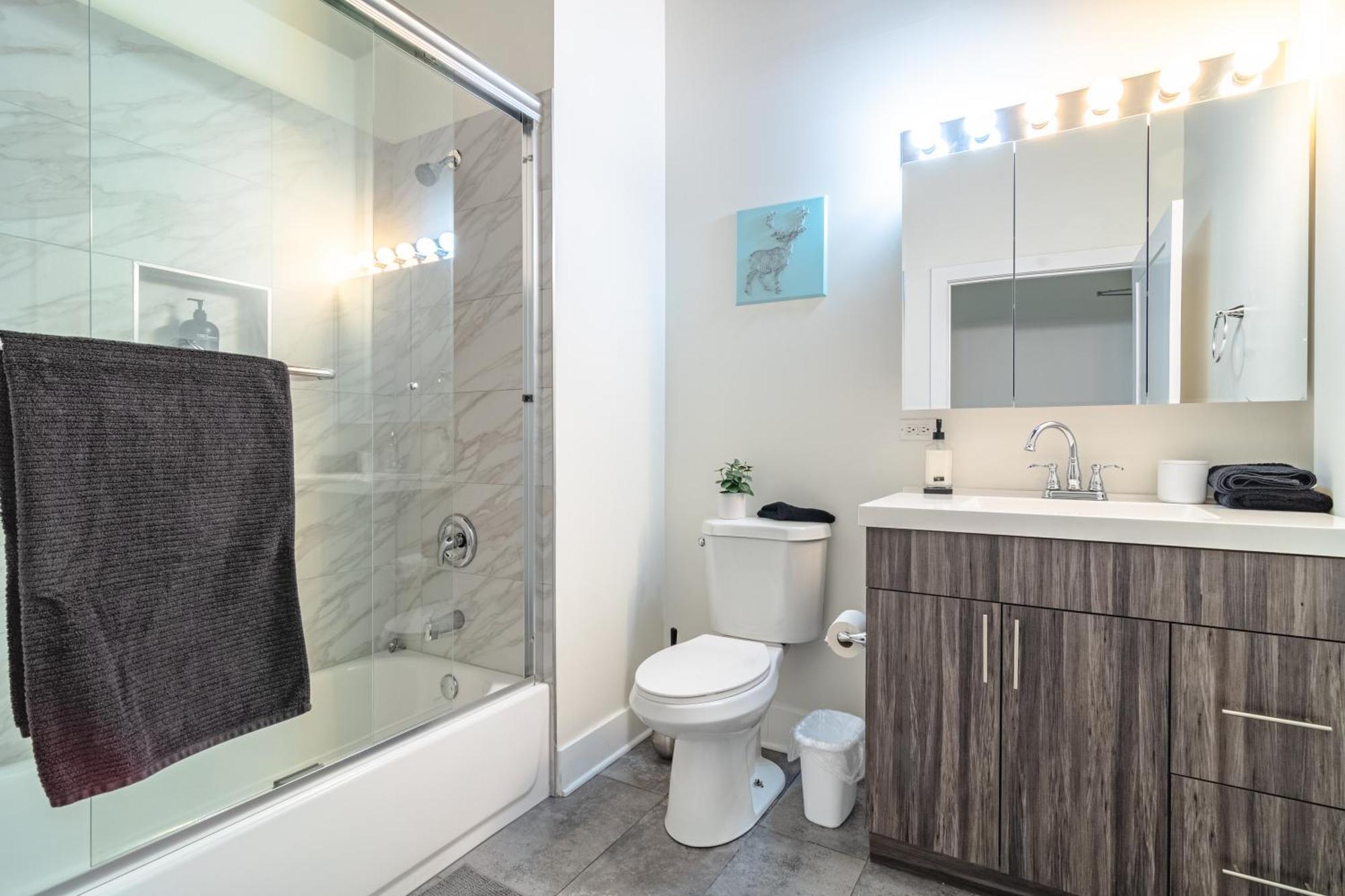 Modern 2Br Loft With Amazing City Skyline View And Optional Parking For 8 Guests Near Mccormick Place And Soldier Field Chicago Buitenkant foto
