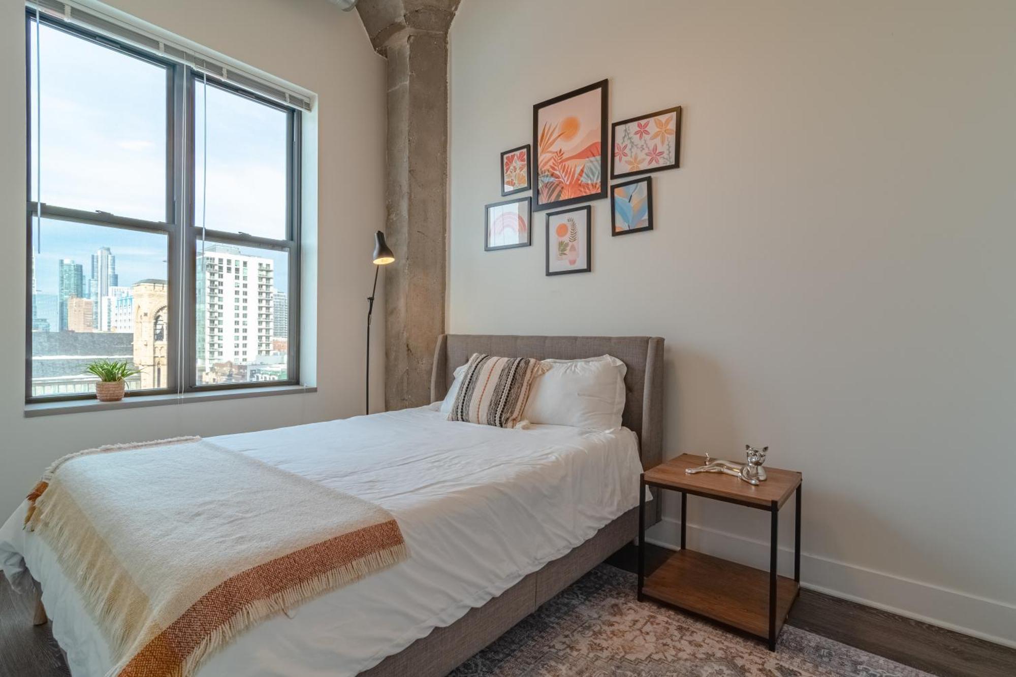 Modern 2Br Loft With Amazing City Skyline View And Optional Parking For 8 Guests Near Mccormick Place And Soldier Field Chicago Buitenkant foto